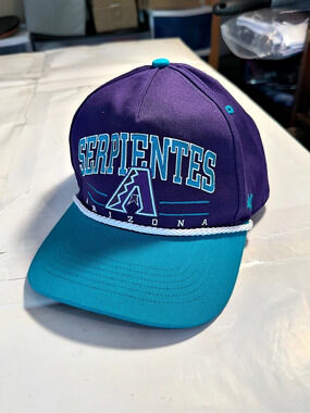 Forty Seven Arizona Diamondbacks Serpientes Snapback Cap Purple &